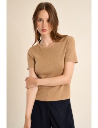 T-shirt en maille fine, irisé