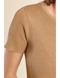 T-shirt en maille fine, irisé