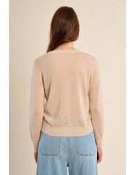 Fine knit cardigan