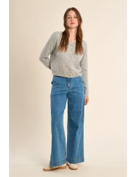 Cardigan en maille, boutonné