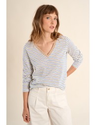 Sailor T-shirt, V-neck