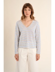 Sailor T-shirt, V-neck