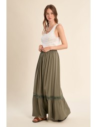 Crochet knit tank top