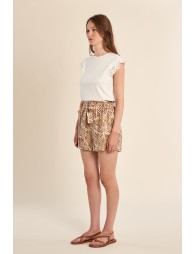 Flowy shorts, high waist