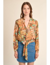 Chemise imprimée, nouable