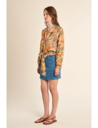 Chemise imprimée, nouable