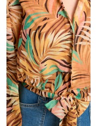 Chemise imprimée, nouable