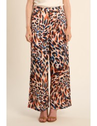 Pantalón de mujer largo, con estampado.