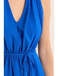 Robe courte sans manches, asymétrique