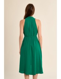 Robe courte sans manches, asymétrique