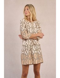 Short dress, printed