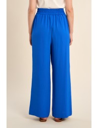 Pantalón de mujer largo, tiro muy alto.