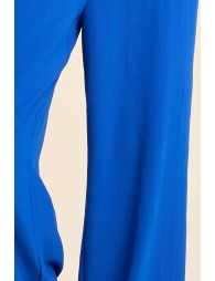 Pantalon taille haute, fluide