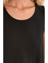 Crew neck tank top
