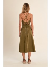 Robe en denim, nouable