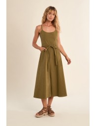 Robe en denim, nouable