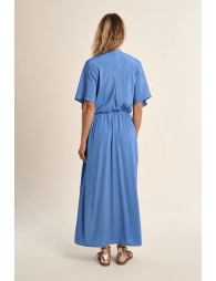 Robe longue, élastiquée