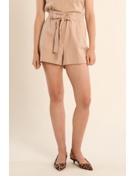 Short de mujer corto, con lazada.