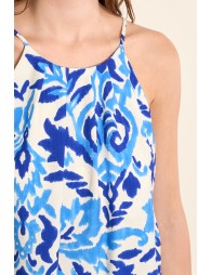 American neckline top, halter