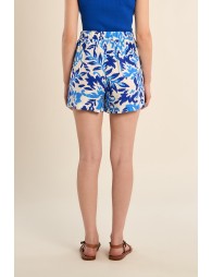 Short taille haute, imprimé
