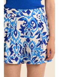 Short taille haute, imprimé