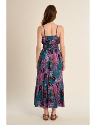 Maxi dress, printed