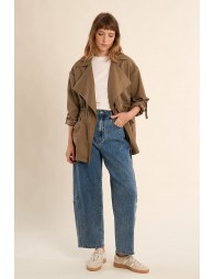 Veste légère ceinturée