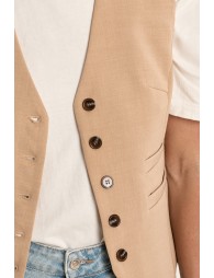 Short, fitted blazer