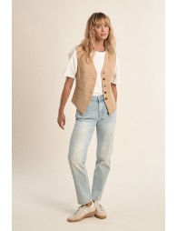 Short, fitted blazer