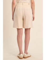 High Waisted Blazer Shorts