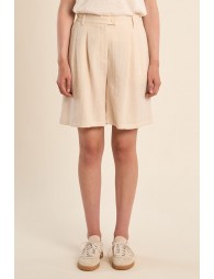 High Waisted Blazer Shorts