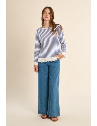 T-shirt manches longues en coton