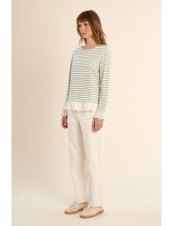 T-shirt manches longues en coton