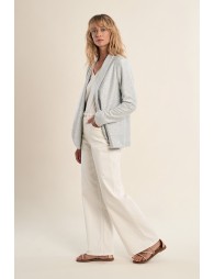 Straight blazer, iridescent