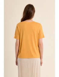 "T-shirt en coton ""Peace"""