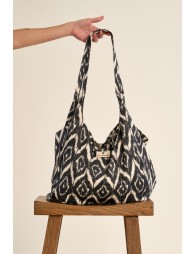 Tote bag, ethnic print