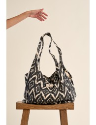 Sac fourre-tout, imprimé ethnique