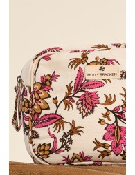 Neceser de mujer, estampado floral.