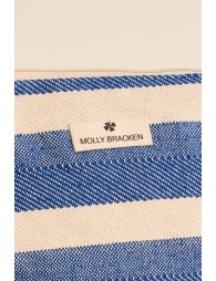 Cotton pouch, braided