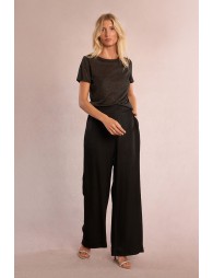 Semi-sheer glitter T-shirt