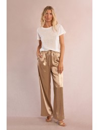 Semi-sheer glitter T-shirt