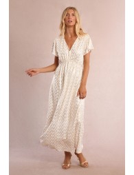 Long, iridescent dress