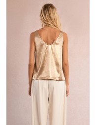 Satin tank top