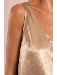 Satin tank top