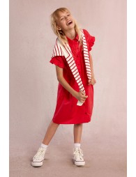 Robe chemise à smocks