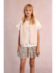 Jupe smock à volants