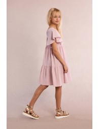 Striped babydoll dress