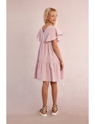 Robe babydoll rayée