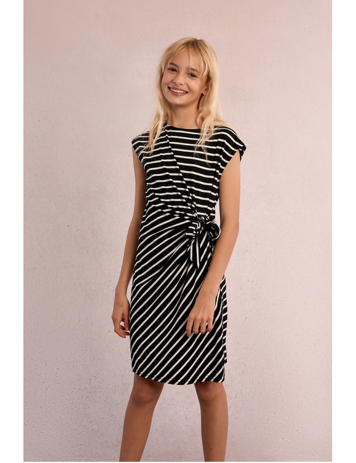 Striped t-shirt dress
