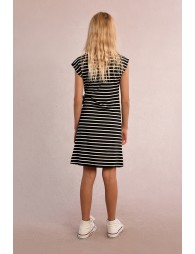Robe t-shirt rayée